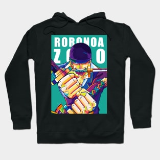 Roronoa Zoro Pop Art Hoodie